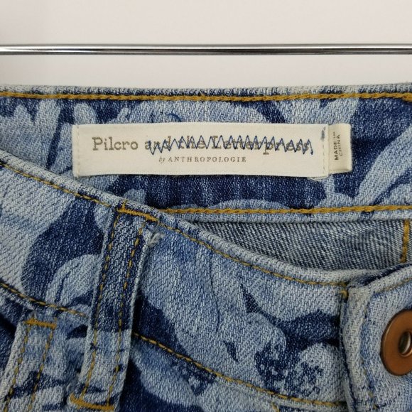 Pilcro & The Letterpress Mid Rise Slim Fit Jeans - Picture 5 of 10